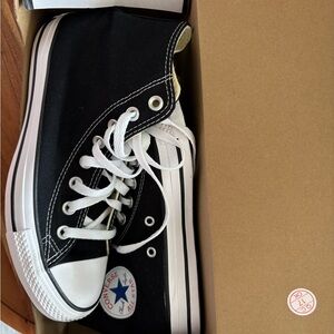 Converse Black and White High-Tops